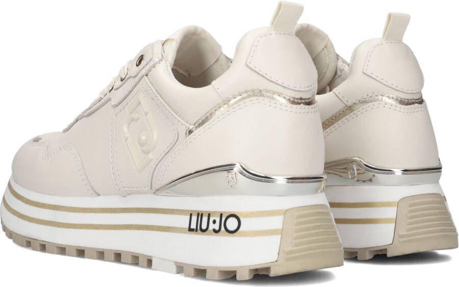 Liu Jo Beige Lage Sneakers Maxi Wonder 01