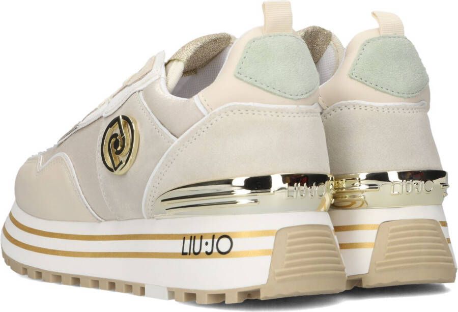 Liu Jo Beige Lage Sneakers Maxi Wonder 55