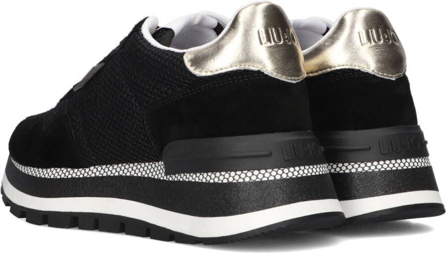 Liu Jo Zwarte Lage Sneakers Amazing 10