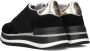 Liu Jo Amazing 10 Suede Dames Sneakers Laag Zwart - Thumbnail 3