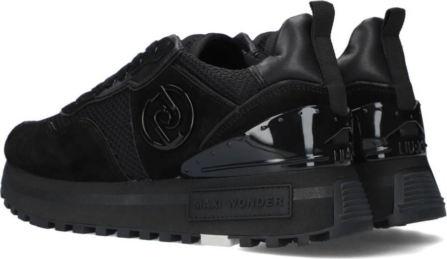 Liu Jo Zwarte Lage Sneakers Maxi Wonder 52