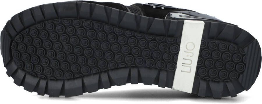 Liu Jo Zwarte Lage Sneakers Maxi Wonder 52