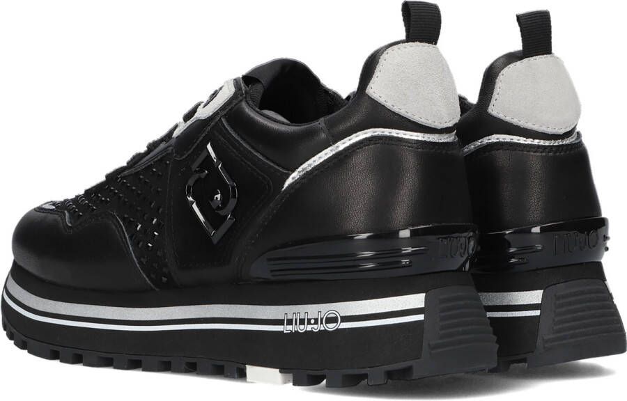 Liu Jo Zwarte Lage Sneakers Maxu Wonder 01