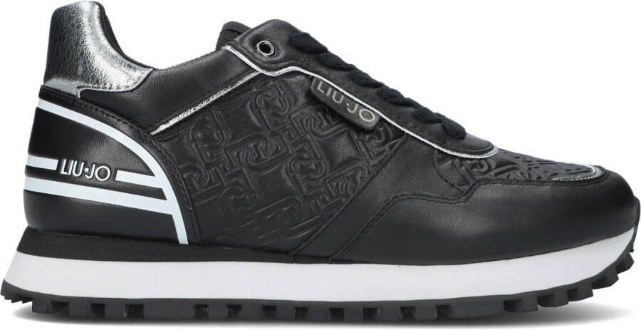 Liu Jo Zwarte Lage Sneakers Wonder 24