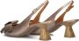 LODI Slingbacks Dames Kal5307 Maat: 36 Materiaal: Leer Kleur: Brons - Thumbnail 4