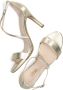 Lodi Sandalen Dames Damesschoenen Leer Naaldhak hoogte 8 cm Idaire met Goud - Thumbnail 5