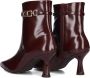 LODI Enkellaarsjes Dames Gominola Maat: 36 Materiaal: Lakleer Kleur: Rood - Thumbnail 4