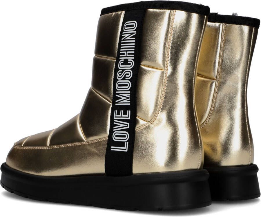 Love Moschino Gouden Enkelboots Ja24103