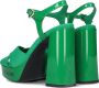 Love Moschino Sandalen met hoge hakken Groen Dames - Thumbnail 3