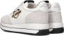 Moschino Witte Love Sneaker van Suède Nylon White Dames - Thumbnail 3