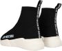 Love Moschino Lente Zomer Dames Sneakers met Rubberen Zool Black Dames - Thumbnail 5