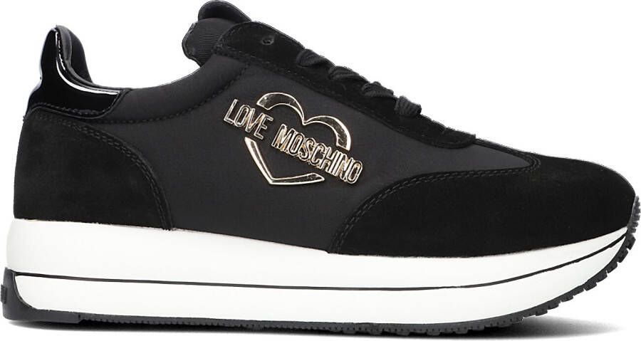 Love Moschino Zwarte Lage Sneakers Ja15074