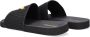 Lyle & Scott Easy Slide Badslippers Slippers flip flops Heren Zwart - Thumbnail 4