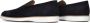 Magnanni Instappers Heren Instapschoenen Herenschoenen Suède 25117 witte zool Blauw - Thumbnail 4