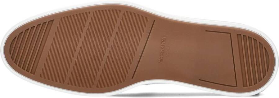 MAGNANNI Blauwe Instappers 25117 Witte Zool