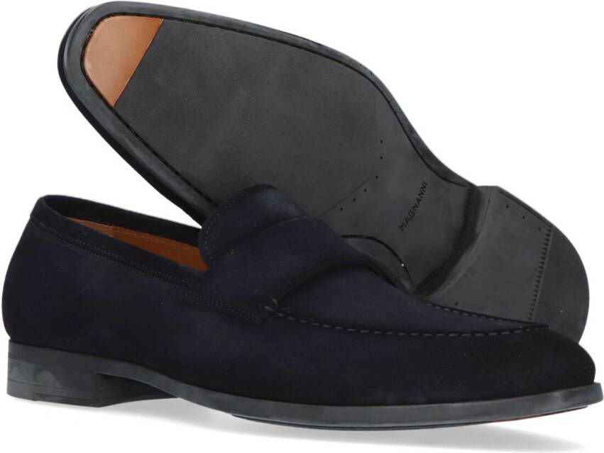 Magnanni Blauwe Loafers 22816
