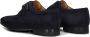 MAGNANNI Nette Schoenen Heren Sue Enkele Gesp Instap Rz Maat: 43 5 Materiaal: Suède Kleur: Blauw - Thumbnail 3