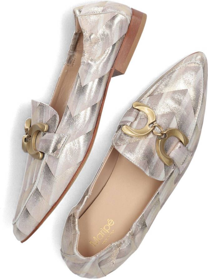 MARIPE Gouden Loafers Gertrud