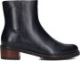 MARLOU Gg410 Enkellaarsjes Enkelboots met rits Dames Blauw - Thumbnail 3