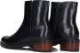 MARLOU Gg410 Enkellaarsjes Enkelboots met rits Dames Blauw - Thumbnail 4