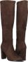 MARLOU Hoge Laarzen Dames 0492-21 Maat: 38 Materiaal: Textiel Kleur: Bruin - Thumbnail 5