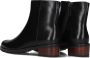 MARLOU Gg410 Enkellaarsjes Enkelboots met rits Dames Zwart - Thumbnail 3