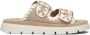 Maruti Dilan Slippers Dames Beige - Thumbnail 3