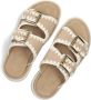 Maruti Dilan Slippers Dames Beige - Thumbnail 6