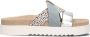 Maruti Bari slippers Pixel Offwhite Blauw Leer Geen Dames - Thumbnail 4