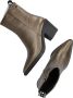 Maruti Gisele Leather Metallic Bronze Brons Leer Enkellaars met hak Dames - Thumbnail 6