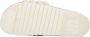 Maruti Witte Leren Zomer Slipper Bali Beige Dames - Thumbnail 5