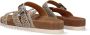Maruti Witte Ponyhair Slipper Bijou Multicolor Dames - Thumbnail 6