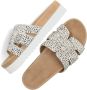 Maruti Bodil Slippers Pixel Wit Pixel Offwhite Black - Thumbnail 5