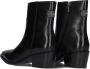 Maruti Maria Enkellaarsjes Enkelboots met rits Dames Zwart - Thumbnail 4