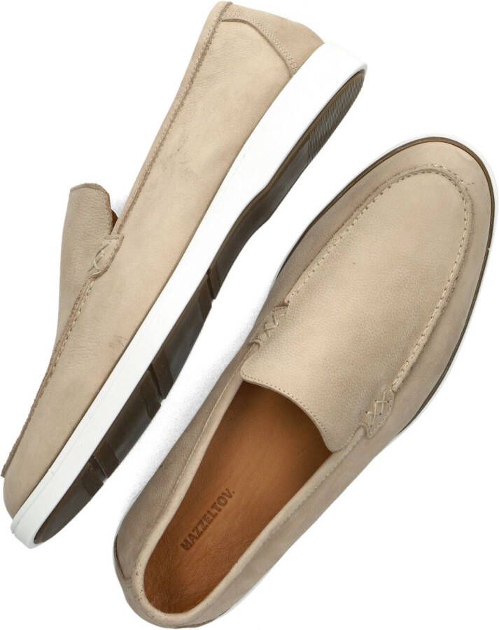 MAZZELTOV Beige Loafers 6121