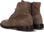 Bruin Tinten 4517 Veterboots Laarzen Met Veters Heren Beige - Thumbnail 3