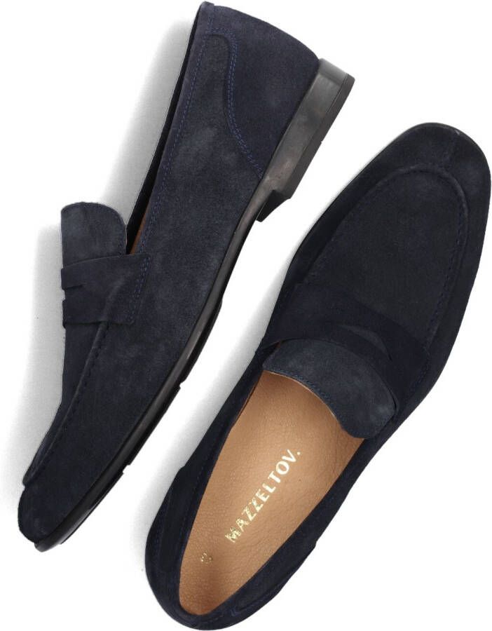 MAZZELTOV Blauwe Loafers 01-03