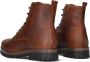 Mazzeltov Mario Enkelboots Enkellaarsjes Heren Cognac - Thumbnail 4
