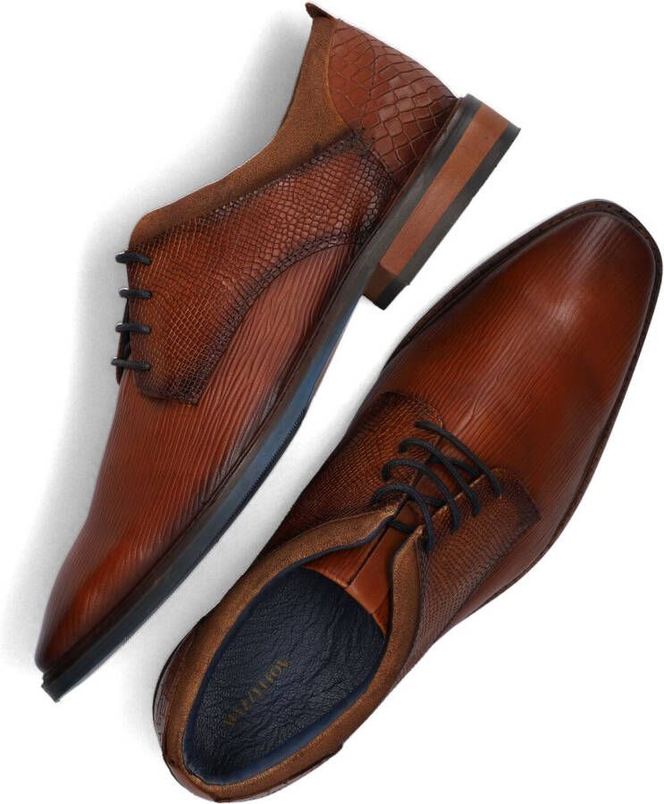 MAZZELTOV Bruine Nette Schoenen Bari
