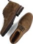 Mazzeltov 90001 Veterboots Laarzen Met Veters Heren Cognac - Thumbnail 5