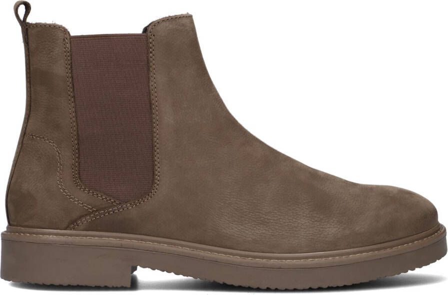 Mazzeltov Taupe Chelsea Boots Hudson M