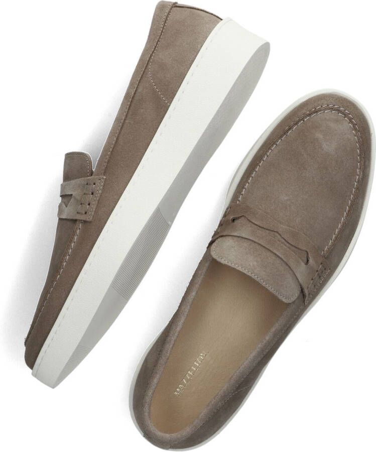 MAZZELTOV Taupe Loafers Noah