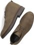 Mazzeltov Hudson Veterboots Laarzen Met Veters Heren Taupe - Thumbnail 5