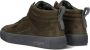 McGregor Heren Sneakers Groen Hoge Sneakers Leer Veters - Thumbnail 4