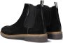 McGregor Heren Boots Zwart Chelsea Boots Suède Elastiek - Thumbnail 4