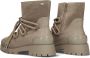 Mexx Enkellaars Pisana Kyoto Donker Beige Vrouwen Dark Beige - Thumbnail 6