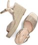 Mexx Beige Espadrilles voor Dames Beige Dames - Thumbnail 6