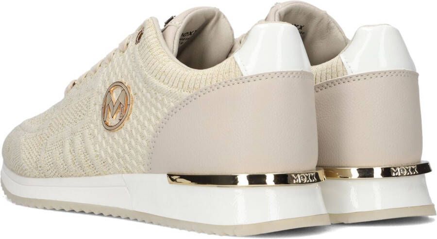 Mexx Beige Lage Sneakers Gitte Glitter