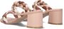 Mexx Beige Gevlochten Muiltjes Juliette Multicolor Dames - Thumbnail 4