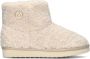 Mexx Bobby Teddy Pantoffels Sloffen Dames Beige - Thumbnail 1